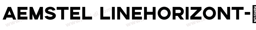 Aemstel LineHorizont字体转换